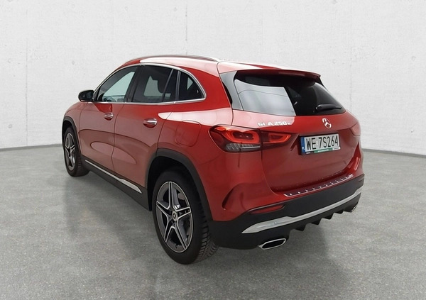 Mercedes-Benz GLA cena 200613 przebieg: 13264, rok produkcji 2022 z Jedwabne małe 121